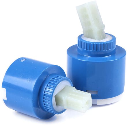2 x Kraan Waterfilter - Cartridges -voor Keuken Waterval Valve - 35mm
