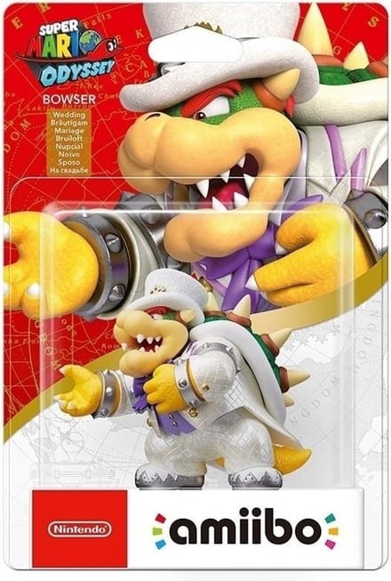 Nintendo Amiibo Bowser in wedding outfit