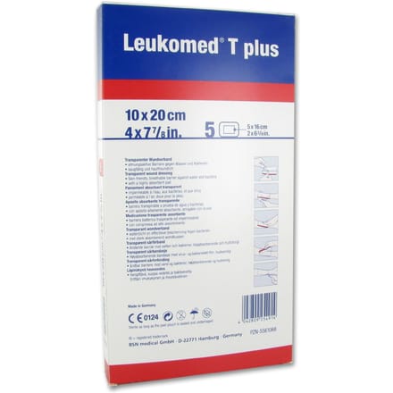 Leukomed T+ Verb Steriel 10,0x20,0cm 5 7238215