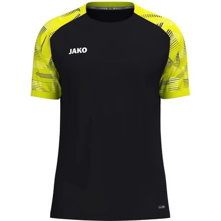 JAKO T-shirt Sonic zwart/fluogeel 6126-819