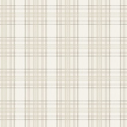 Boråstapeter Vliesbehang 3578 - Cottage garden - Klassiek Wit - 53cm x 10.05m
