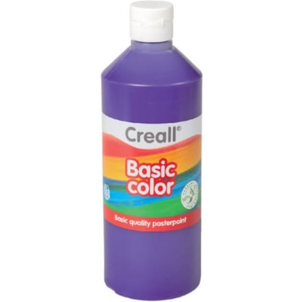 Plakkaatverf Creall basic paars 500ml