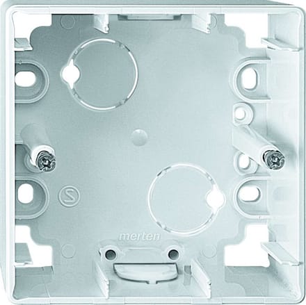 Schneider Electric Merten System M opbouwrand atelier-m 1-voudig atelier-m/1-m wit