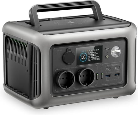 ApexArte® Powerstation - Powerbank - Stroomgenerator - Aggregaat - Grijs