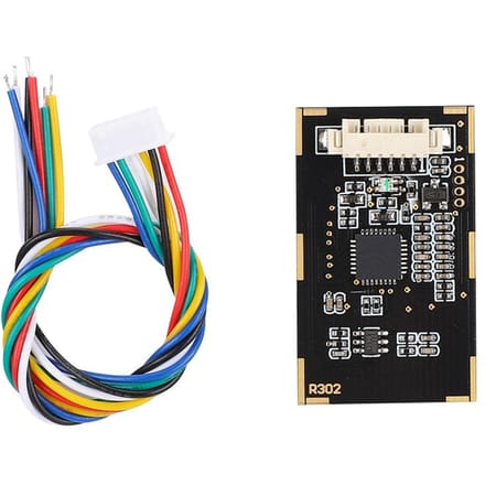 R302 Mini Halfgeleider Capacitieve Vingerafdrukmodule Lezer met Vingerinductie Uitgang