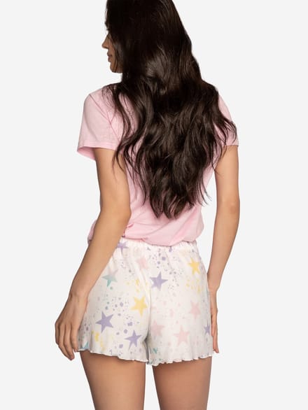 P.J. SALVAGE CO. Pyjamashorts Star Splatter