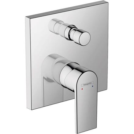 Hansgrohe Vernis Shape Eengreeps badmengkraan - inbouw - hoogglans chroom