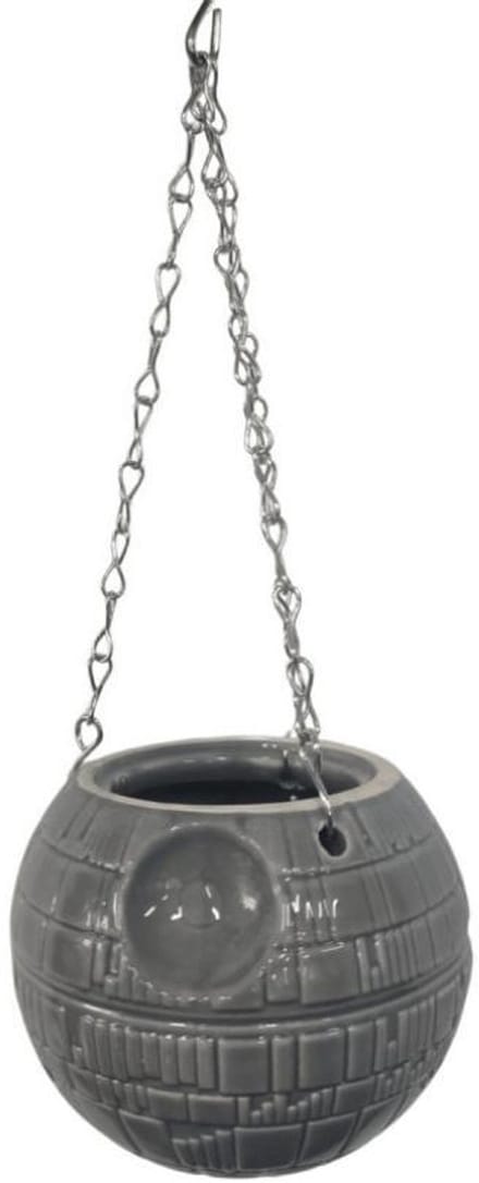 Star Wars Hangbloempot Death Star – Keramiek – Ø11 cm – Grijs