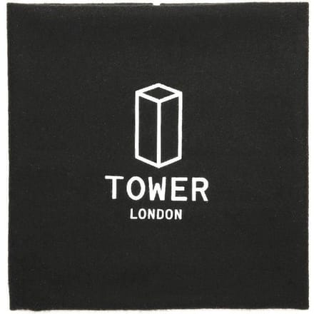 TOWER Schoenpoetsdoek - Één maat (Zwart)