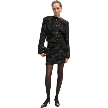 Boss Viliana reguliere minirok voor dames (Zwart)