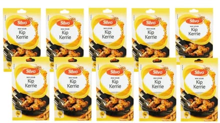 Silvo® | 10 x Mix Kip Kerrie 22 gram | kipkruiden | multipack
