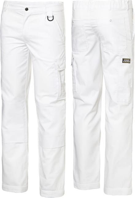 Ultimate Workwear - Werkbroek ROGER- katoen/polyester - Wit