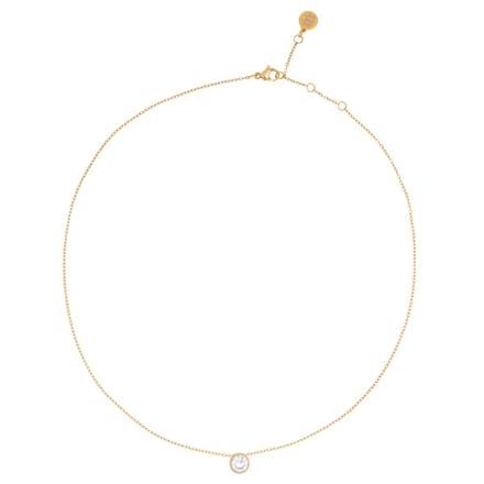 Chic by Lirette - Ketting Milano Wit - Goud