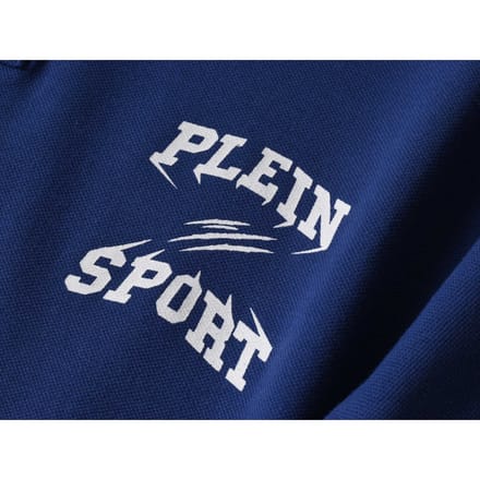 Plein Sport Small Logo Marineblauw Poloshirt