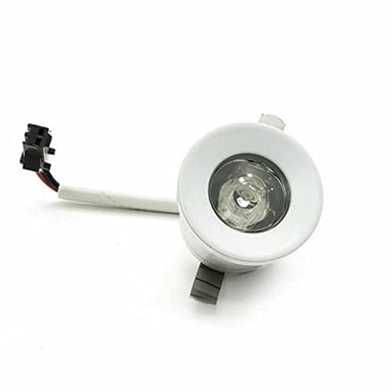 Inbouw LED-spot 1W met Wit Licht 6500K en Warm Wit 3000K
