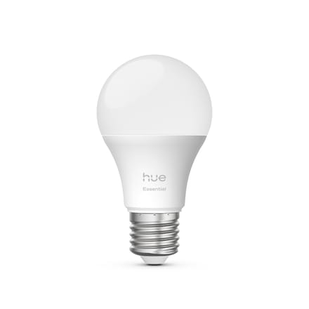 Philips Hue Essential LED lamp - E27 fitting - bevat 1 lamp - aanpasbaar wit en gekleurd licht - standaard lampvorm - slimme verlichting