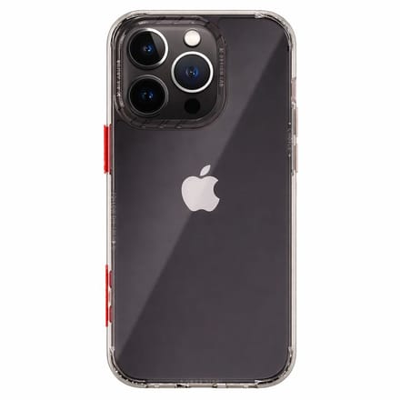 Telefoonhoesje Air Serie Geschikt voor iPhone 14 Plus - Transparant Zwart