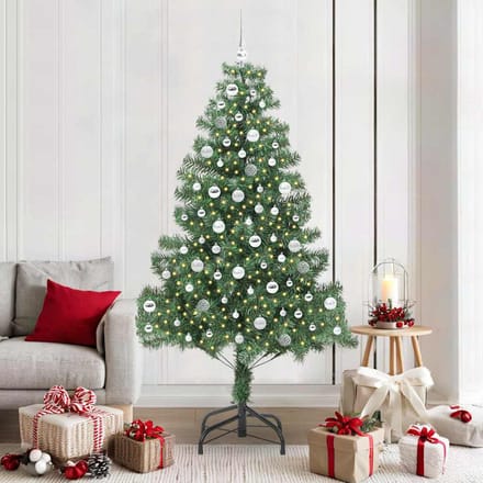 vidaXL Kerstboom Groen 210 cm PVC