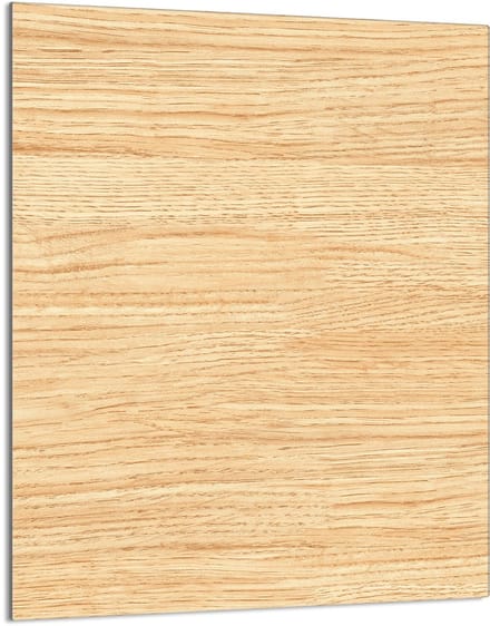 TMK ArtDeko - Snijplank Glas - 40x52 cm - Hout Effect