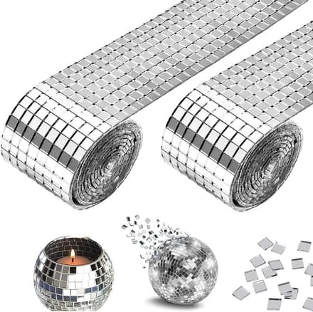 Allecto - Mini Spiegel Mozaïek Tegels - 3200 Stuks - Decoratie Diy