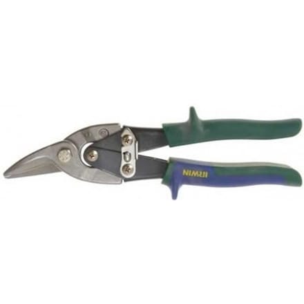 Irwin - Gebogen Linkse Plaatschaar - 225mm - Veilige Snit