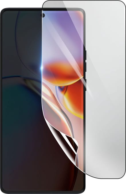 3mk, Geschikt voor Motorola Edge 40 Pro, Schokbestendige Hydrogel Screenprotector, Transparant