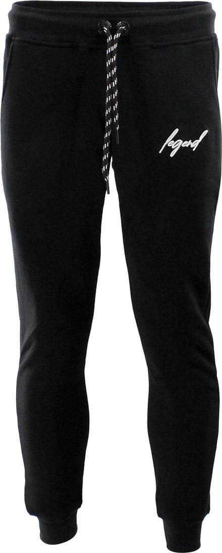 Joggingbroek dames/heren signature Milano zwart S