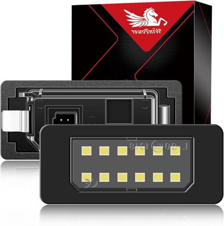 Kentekenplaatverlichting LED - Nummerplaat Lampen - Auto Verlichting - Xenon Wit Licht - 12 Volt - Wit