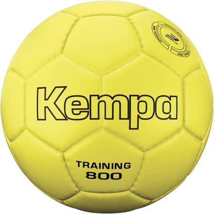 Kempa Training 800 - Handballen - geel/zwart - maat 3