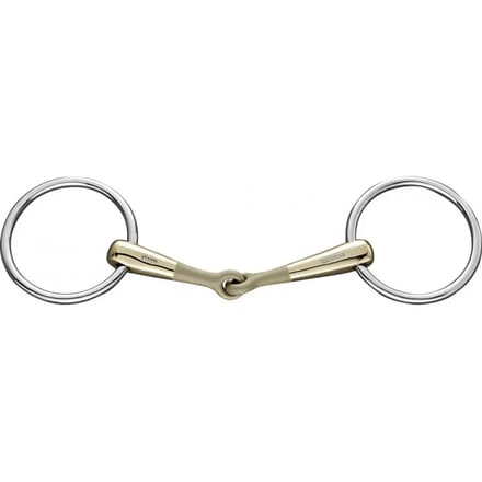 2-rings roestvrijstalen paardenbit Sprenger Turnado sensogan