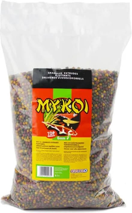 My Koi Visvoer - Mix Korrels - 6 MM - Zak van 8 Liter