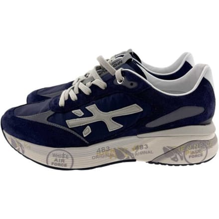 Premiata Moerun Sneakers - Textiel - Heren - Blauw - Maat 44
