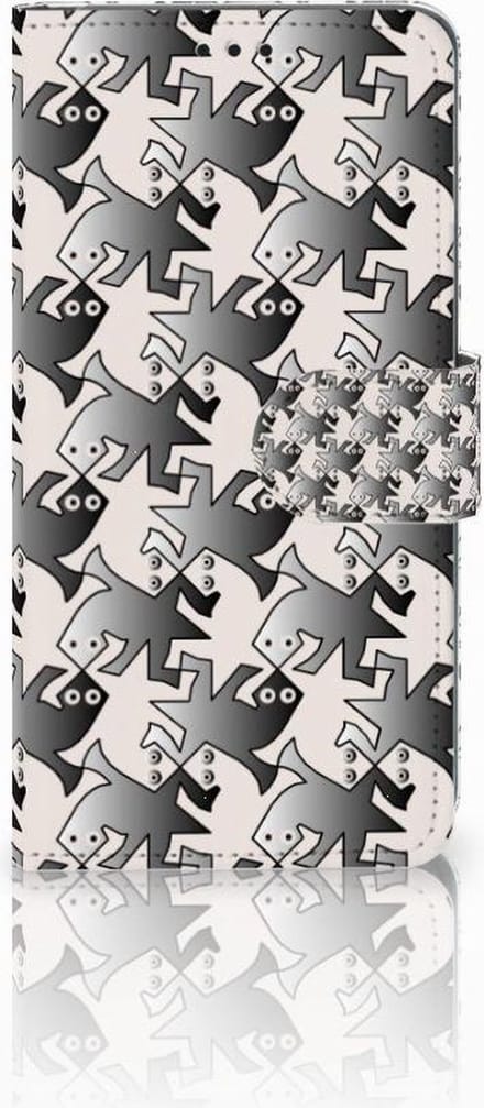 Samsung Galaxy S10 Telefoonhoesje met Pasjes Salamander Grey