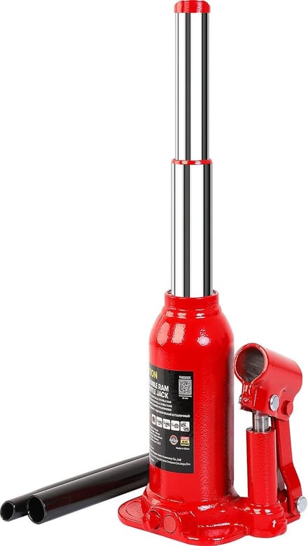 8 Ton Dubbele Ram Flessenkrik voor Zware Voertuigen en Autoreparatie
