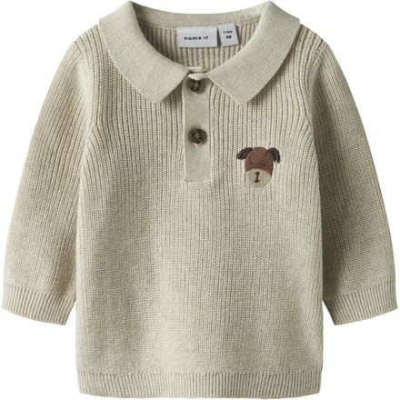NAME IT - NBMTANT LS KNIT POLO - Baby - Cardigans - Maat 62