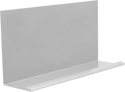 Hoekplaatdak met watervouw van aluminium 200cm