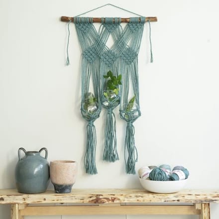 Hoooked DIY Macramé Pakket Plantenhanger Tonara