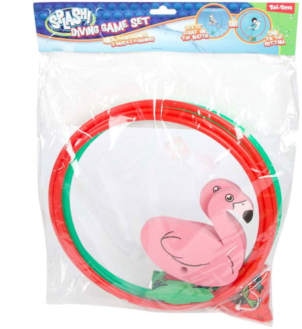 Splash Flamingo Diving Ring 80cm Set of 2