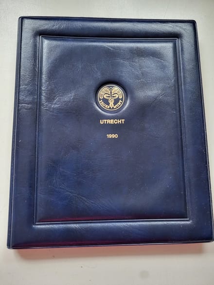 Muntset Nederland 1990 kwaliteit proof incl penning Noord Brabant
