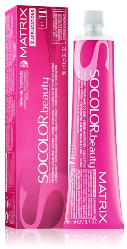 Matrix - Socolor Beauty Permanent Cream Hair Colour Hair Dye 5A Light Brown Ash 90Ml