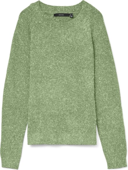Vero Moda Trui Vmdoffy Ls O-neck Blouse Ga Noos 10201022 Forest Shade Dames Maat - M