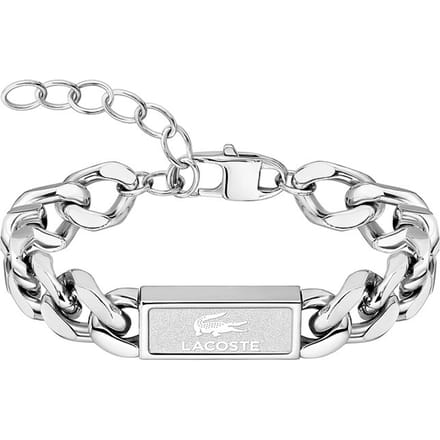 Lacoste - 2040439 - Armband - Heren - zilver - 19cm - LIFESTYLE