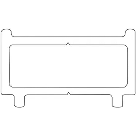 Sealskin - Verbredingsprofiel Contour - 200cm Hoog - 1cm Breed - Mat Grijs