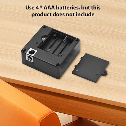 Serrure de tiroir facile à installer Serrure électronique à capteur RFID programmable pour armoire pour la maison et le bureau noir