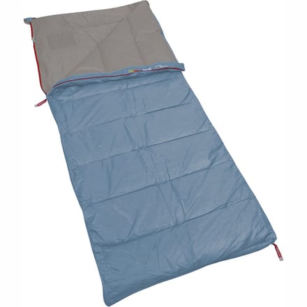 Polydaun Stormvogel - slaapzak - GRS 3D Polarsoft® vulling - lakeblue/mist - 85x210 cm