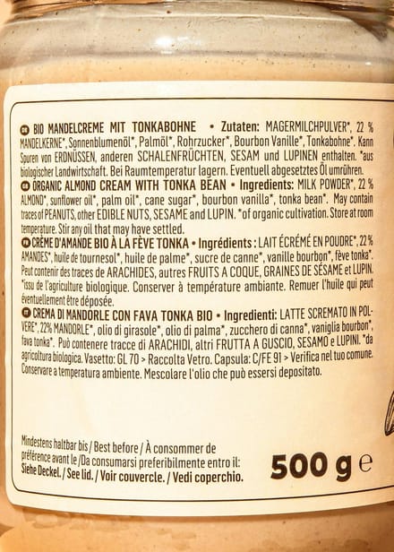 KoRo | Bio amandel-tonkapasta 500 g