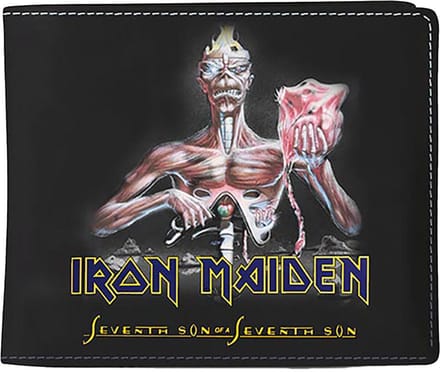 Rocksax Iron Maiden - Seventh Son Portemonnee - Zwart