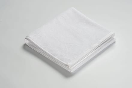 MAROYATHOME - UNO - Handdoek - 50x100 cm - Fairtrade Katoen - Wit