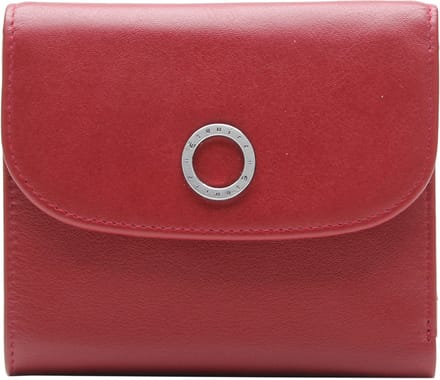 Esquire Leren portemonnee Athena Lady Wallet Red donkerrood