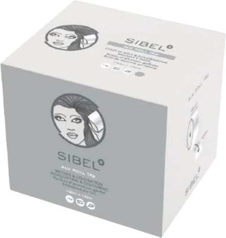 Sibel Alufoil Pre-Cut Embossed Silver 12cm x 100mtr 14MY